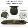 Mouse Pad Wrist Support Set - Keyboard Wrist Rest Pad Bean Bag with Ergobeads, Wrist Pain Relief for Easy Typing, Office, PC, Laptop, Skin-Friendly & Breathable, Washable & Durable, Camouflage