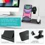 QI-EU Wireless Charger, 4 in 1 Qi-Certified Fast Charging Station Compatible Apple Watch Airpods Pro iPhone 12/11/11pro/X/XS/XR/Xs Max/8/8 Plus, Wireless Charging Stand Compatible Samsung Galaxy S20 QI-EU Wireless Charger, 4 in 1 Qi-Certified Fast Charging Station Compatible Apple Watch Airpods Pro iPhone 12/11/11pro/X/XS/XR/Xs Max/8/8 Plus, Wireless Charging Stand Compatible Samsung Galaxy S20