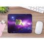 oFloral Cat Gaming Mouse Pad Galaxy Sky Space Baby Kitten Kid Kitty Animal Decorative Mousepad Rubber Base Home Decor for Computers Laptop Office Home 7.9X9.5 Inch