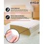 enKo Bubble Cushioning Wrap Roll for Packing Moving Shipping Supplies - (2 Pack, 3/16'', Total: 12'' x 60 ft) - (30''/Roll) Perforated Every 12'' (20 Fragile Sticker Labels Included)