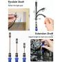 STREBITO Precision Screwdriver Sets 124 in 1 Magnetic Repair Kit with 110 Bits Electronics Tool Kit for Computer, PC, iPhone, Laptop, Cell Phone, MacBook, PS4, Nintendo, Xbox, Game Controller(Blue)