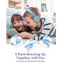 Kids Headphones with Microphone 2 Pack, Mpow CH8 Wired On Ear Headphones for Kids with 91dB Volume Limit, Online Schooling Headsets with Sharing Splitter for Boys Girls Children School Travel