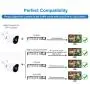 HDView 2.4MP 4-in-1 (HD-CVI/TVI/AHD/960H) Bullet Security Camera 3.6mm Lens Weatherproof IP66 Smart IR Night Vision Anti IR Reflection 30fps@1080P COC OSD Outdoor CCTV Camera for Home Surveillance HDView 2.4MP 4-in-1 (HD-CVI/TVI/AHD/960H) Bullet Security Camera 3.6mm Lens Weatherproof IP66 Smart IR Night Vision Anti IR Reflection 30fps@1080P COC OSD Outdoor CCTV Camera for Home Surveillance