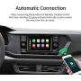 CarlinKit 2.0 Wireless CarPlay Adapter Fit for Factory CarPlay Cars, Compatible with aftermarket Pioneer Radio with Built-in CarPlay, Convert Wired to Wireless Carplay, Online Upgrade Adapter