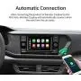 CarlinKit 2.0 Wireless CarPlay Adapter Fit for Factory CarPlay Cars, Compatible with aftermarket Pioneer Radio with Built-in CarPlay, Convert Wired to Wireless Carplay, Online Upgrade Adapter