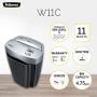 Fellowes Powershred W11C, 11-Sheet Cross-cut Paper and Credit Card Shredder with Safety Lock