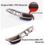 Jaronx Driver Side Door Handle for BMW 5 Series,Window Switch Armrest Panel Left Front Door Armrest Pull Handle for BMW F10/F11 520 523 525 528 530 535 (2010-2016)(Red Wine)