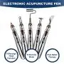 Electronic Acupuncture Pen, 5-in-1Electronic Massage Pen, Meridian Energy Pen for Pain Relief, Pain Relief Therapy, Electric Meridians Acupuncture Machine, Massager Relief Pain Tools