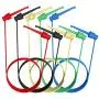 Goupchn Silicone Test Leads 5PCS Minigrabber to Minigrabber Test Cables Wires Dual IC Test Hooks Clips Probe for Electronic Testing