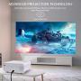 Mini Video Projector, EFFUN Outdoor Movie Projector with Projector Screen, 1080P HD Supported, Home Theater Projector, Portable LED Video Projector Compatible with HDMI, VGA, USB, TF, iPhone, iPad Mini Video Projector, EFFUN Outdoor Movie Projector with Projector Screen, 1080P HD Supported, Home Theater Projector, Portable LED Video Projector Compatible with HDMI, VGA, USB, TF, iPhone, iPad