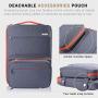Voova Laptop Sleeve Case, Upgrade Smart Computer Carry Bag with Detachable Accessory Pouch Compatible with 13-13.3 Inch MacBook Air / MacBook Pro, 13.5 Surface Book 2,13 XPS / Chromebook, Waterproof