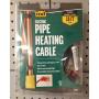M-D Building Products 64428 Md Pipe Heating Cable With Thermostat, 18 Ft, Red, -50 Deg F