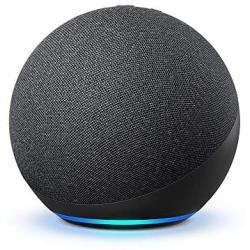 All-new Echo (4th Gen) | With premium sound, smart home hub, and Alexa | Charcoal
