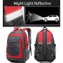 Backpack Bookbag for School College Student Travel Business Hiking Fit Laptop Up to 15.6 Inch
