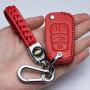 Hey Kaulor Key Fob Cover Leather Flip 5button Key Fob Cover Keyless Jacket Protector Remote Case Accessories for Equinox Camaro Cruze Malibu Sonic