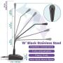 WordSentry Professional Gooseneck 3.5 mm Conference Uni-Directional Cardioid Microphone with Anti-Slip Base and Adjustable Heavy Duty Metal Design