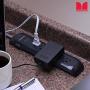 Monster Power Strip Surge Protector - Heavy Duty Protection for 6 Plug-ins - Ideal for Computers, Home Theatre, Home Appliance and Office Equipment