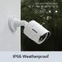 ANNKE 5MP Lite 8CH Security Surveillance Camera System H.265+ Wired DVR and (8)×1080P HD Weatherproof CCTV Camera System, 100ft Night Vision,Easy Remote Access, 1TB Hard Drive--Y200