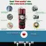 Electrical Wire 18 AWG 18 Gauge Silicone Wire Hook Up Wire Cable 20 Feet [10 ft Black and 10 ft Red] - Soft and Flexible 150 Strands 0.08mm of Tinned Copper Wire High Temperature Resistance (18AWG)