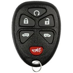 KeylessOption Keyless Entry Remote Control Car Key Fob Replacement for 15114376