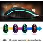 Gaming Keyboard and Mouse and Mouse pad and Gaming Headset, Wired LED RGB Backlight Bundle for PC Gamers and Xbox and PS4 Users - 4 in 1 Edition Hornet RX-250