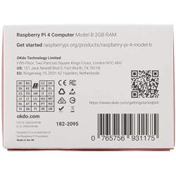 Raspberry Pi 4 Model B 2019 Quad Core 64 Bit WiFi Bluetooth (4GB)
