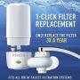 Brita Basic Faucet Water Filter System, White, 1 Count