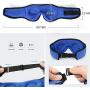 Boodlab Sleep Headphones Bluetooth Sleep Mask, 3D Sleep Eye Mask with Ultra-Thin HD Stereo Speakers Washable Adjustable for Sleeping Side Sleepers, Air Travel,Yoga,Meditation,Holiday