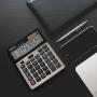 XINPENGFA Office Calculator,12-Digit Battery Dual Powered Handheld Electronic Business Solar Basic Calculator, Desktop Financial Scientific Simple Desk Calculators with Large LCD Display