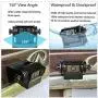 EWAY WiFi Magnetic Hitch Wireless Backup Rear/Front View Camera Rechargeable Battery for Easy Hitching of Gooseneck Horse Boat Travel Trailer/Fifth Wheels/RV/Camper Reverse for iPhone iPad Android