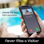 Geeni Video Doorbell | HD 1080p Video Quality, Weather-Resistant, 2-Way Audio | Motion Detection and Alerts | Easy Installation (Existing Doorbell Wiring Required) | Requires 2.4GHz WiFi | Black