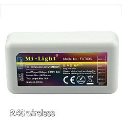 BSOD Intelligent Milight LED Controller FUT 036 RF2.4G Wireless Dimmer Brightness for Single Color Led Strip Product (Brightness)