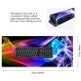 YEBMoo Extra Large Gaming Mouse Pads/Extended Protective Office Desk Mouse Mat Non-Slip Professional Precision Tracking Surface (35.4'' x 15.7'') for PC Computer Laptop (004guangsu)