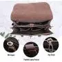 Polare Mens Full Grain Leather 16 Briefcase Shoulder Messenger Bag Fit 15.6 Laptop Polare Mens Full Grain Leather 16 Briefcase Shoulder Messenger Bag Fit 15.6 Laptop