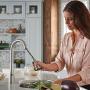 Moen 7594EWSRS Arbor Motionsense Wave Sensor Touchless One-Handle Pulldown Kitchen Faucet Featuring Power Clean , Spot Resist Stainless