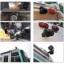 eRapta Backup Camera 2.0 with Monitor for RV Truck Trailer Box Tractor 5th Wheel Split Screen Back Up Reversing Parking Backing Rear and Side Wired Camera 4 Channels ER0202