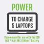 EGO Power+ PAD1500 Nexus Escape 150W Power Inverter Battery and Charger Not Included