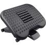 HUANUO Footrest Under Desk - Adjustable Foot Rest with Massage Texture and Roller, Ergonomic Foot Rest with 3 Height Position, 30 Degree Tilt Angle Adjustment for Home, Office
