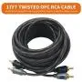 TOPSTRONGGEAR 4 Gauge Amp Kit True 4 AWG Amplifier Installation Wiring Amp Kit Install Cables