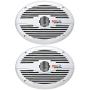 BOSS Audio Systems MR690 350 Watt Per Pair, 6 x 9 Inch, Full Range, 2 Way Weatherproof Marine Speakers Sold in Pairs