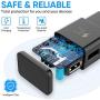 Adaptive Fast Charging Wall Charger Adapter Compatible Samsung Galaxy S6 S7 S8 S9 S10 / Edge/Plus/Active, Note 5,Note 8, Note 9,LG G5 G6 G7 V20 V30 ThinQ Plus EP-TA20JBE Quick Charge (2 Pack)