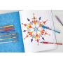 uni-ball 2004052 Gel Pens, Ultra Micro Point (0.38mm), Assorted Colors, 8 Count