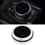 Keenso Car Interior Center Console Multimedia Buttons Decorative Cover Frame Trim for X1 X3 X5 X6 F30 E90 F10 F18 F25 E60(7 Button Style2)