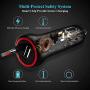 Car Charger, 24W/4.8A USB Car Charger Compatible iPhoneX,8/8Plus,7/7plus,6/6s,6/6s+,5s,5,SE,iPod,iPad Pro,Air,iPad