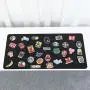 Customizable Desk Mat PU Leather Pad Protector 31.5”x15.7 with 100 Graffiti Stickers UPHORIA Desk Blotters for Home Office Work Gaming, Medium for Girls Boys Adults Computer Laptop Study writing BLACK Customizable Desk Mat PU Leather Pad Protector 31.5”x15.7 with 100 Graffiti Stickers UPHORIA Desk Blotters for Home Office Work Gaming, Medium for Girls Boys Adults Computer Laptop Study writing BLACK