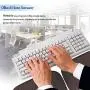 2 Pack Portable Computer Elbow Wrist Pad, Hatisan Premium Memory Cotton Desktop Keyboard Arm Rest Support Mat for Office Home Laptops - More Comfort & Less Strain(7.9 x 11.8）(Brown)