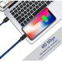 Lightning Cables 3Pack 10FT iPhone Charger MFi Certified Extra Long Nylon Braided USB Fast Charging Syncing Cord Compatible with iPhone