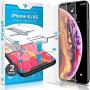Power Theory Screen Protector for iPhone X/iPhone Xs [2-Pack] with Easy Install Kit [Premium Tempered Glass]