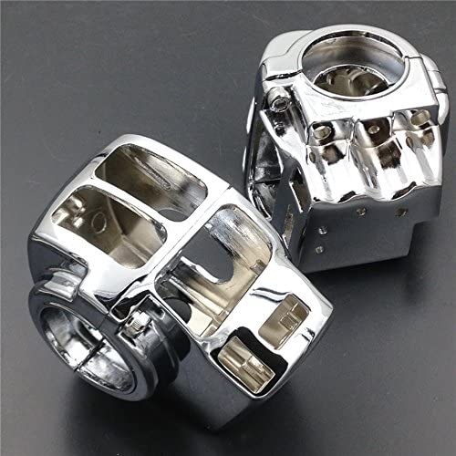 HTTMT MT265-008-CD Chrome Switch Housing Cover Compatible with 2009-2012 Harley Davidson Tri Glide Ultra Classic FLHTCUTG