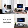 Monitor Stand Riser with USB Ports,Aluminum Computer Riser Support Transfer Data Keyboard Storage Desk Organizer for Laptop,Computer,iMac,Printer